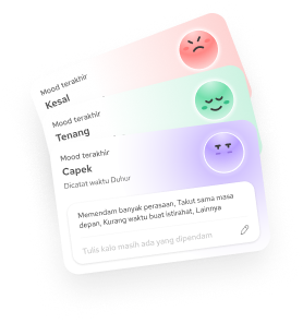Kartu check-in emosi di Khair